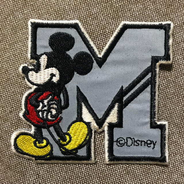 ミッキーマウス(ミッキーマウス)のミッキーワッペン ハンドメイドの素材/材料(各種パーツ)の商品写真