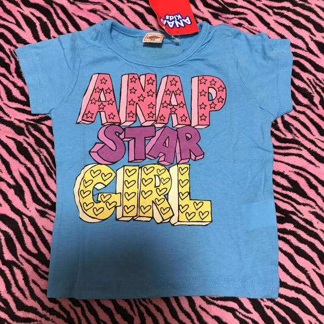 ANAP Kids(アナップキッズ)の売り切りSALE☆Tシャツ キッズ/ベビー/マタニティのキッズ服女の子用(90cm~)(Tシャツ/カットソー)の商品写真