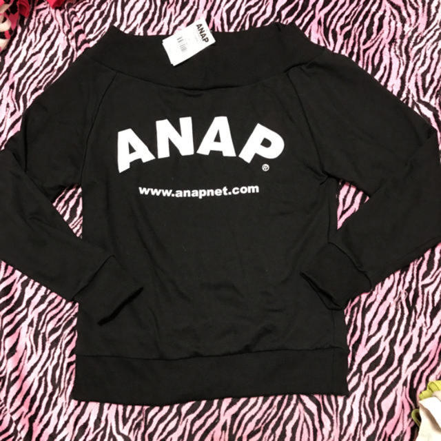 ANAP(アナップ)の売り切りSALE☆2800円→1000円 レディースのトップス(トレーナー/スウェット)の商品写真