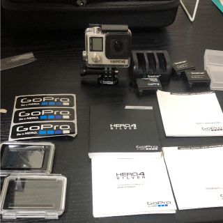 ゴープロ(GoPro)のGo pro hero4 Silver   ゴープロ ヒーロー4 シルバー(コンパクトデジタルカメラ)