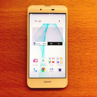 シャープ(SHARP)の【be様専用】【中古 Android】AQUOS L SHV37 UQモバイル(スマートフォン本体)