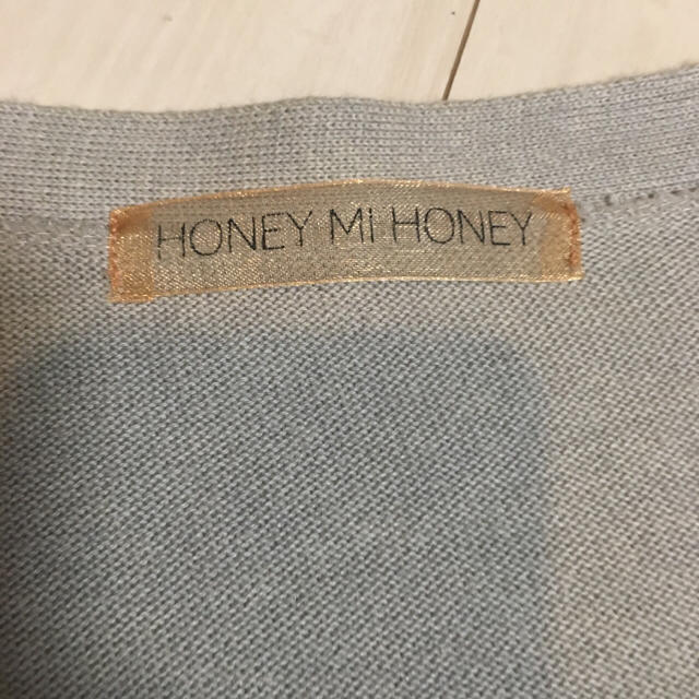 Honey mi Honey(ハニーミーハニー)のHoneymiHoneyチェコストーンロングカーディガン レディースのトップス(カーディガン)の商品写真
