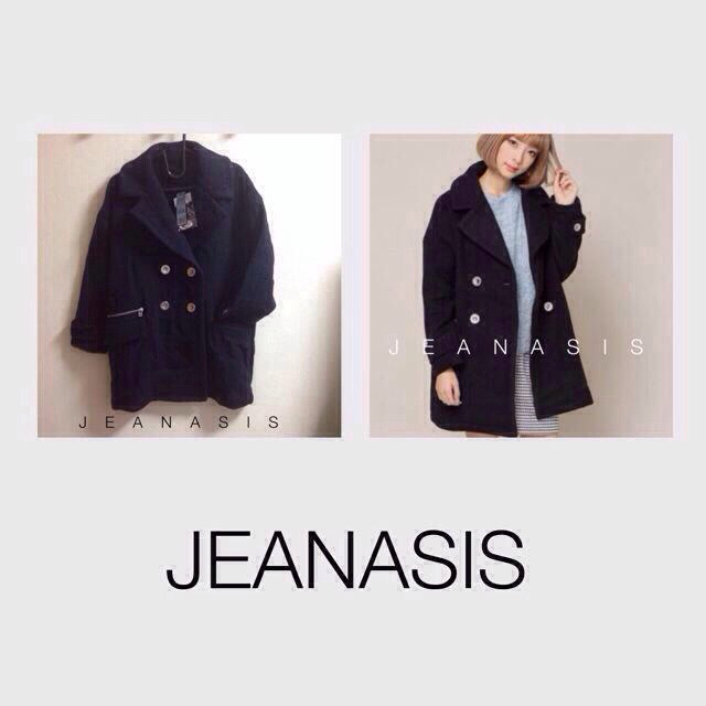 JEANASIS(ジーナシス)のJEANASIS Pコート レディースのジャケット/アウター(ピーコート)の商品写真