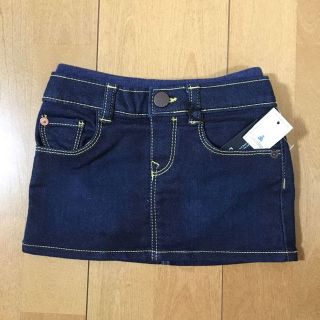 ベビーギャップ(babyGAP)の【新品】GAP 80 インディゴミニスカート(スカート)