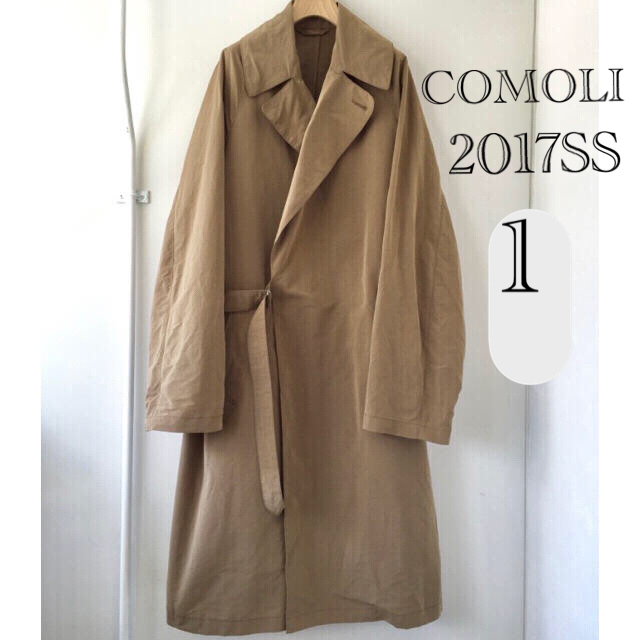 COMOLI - COMOLI コモリ 2017ss コットンナイロン タイロッケンコートの通販 by yoshi's shop ｜コモリならラクマ