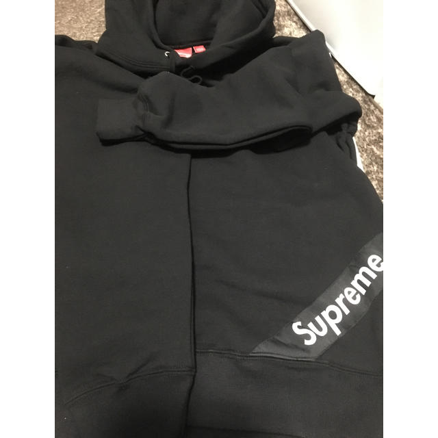 2018ss Supreme corner label パーカー