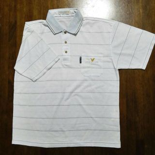 ライルアンドスコット(LYLE&SCOTT)の｢新品｣　紳士ポロシャツ　麻混　M サイズ(ポロシャツ)