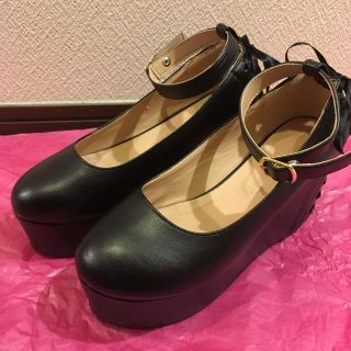 ウィゴー(WEGO)のWEGO バックリボンパンプス(ハイヒール/パンプス)