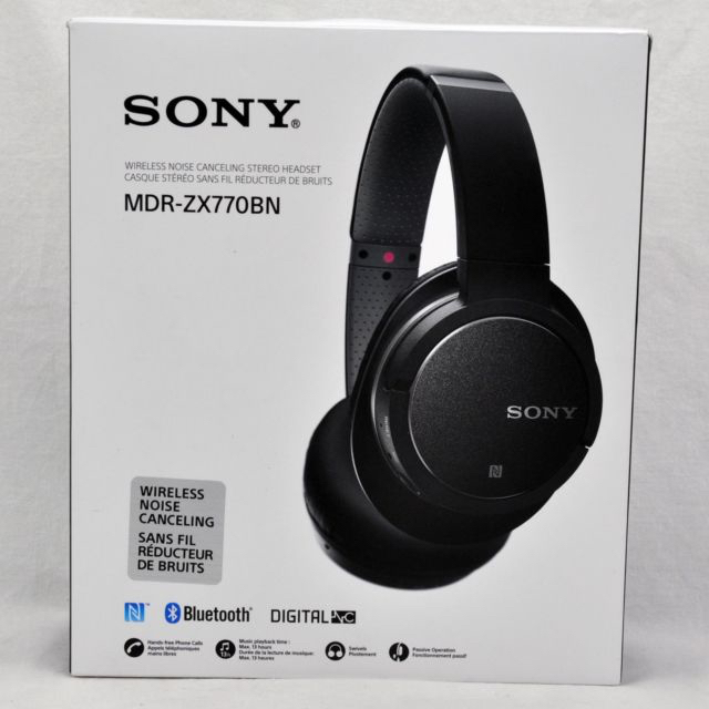 SONY - 【新品】ソニー SONY ワイヤレスヘッドホン MDR-ZX770BN Bの