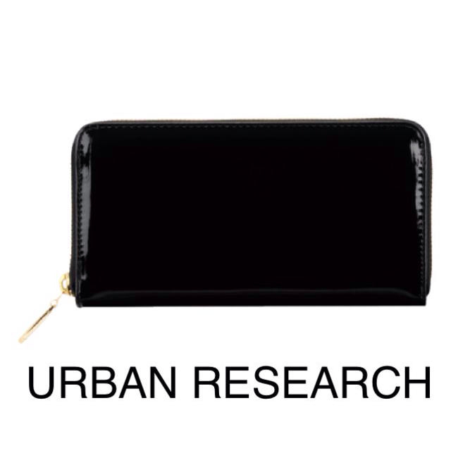 URBAN RESEARCH(アーバンリサーチ)のエナメル長財布 レディースのファッション小物(財布)の商品写真