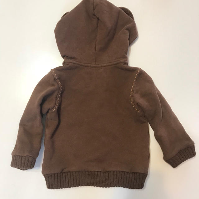 mikihouse(ミキハウス)のプッチーくん なりきり パーカー キッズ/ベビー/マタニティのキッズ服男の子用(90cm~)(ジャケット/上着)の商品写真