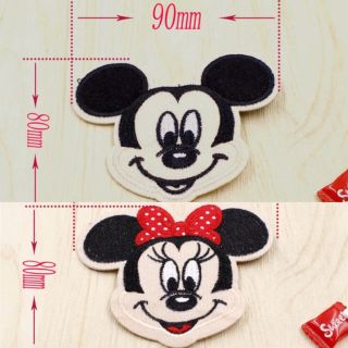 ディズニー(Disney)のきゃぴ様専用 ミッキー１枚とミニー2枚(各種パーツ)