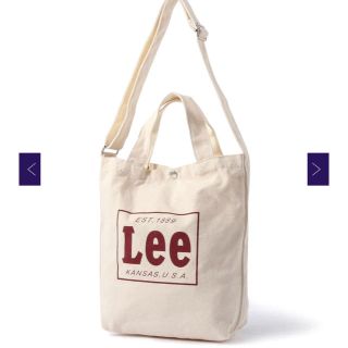 リー(Lee)の★新品★Lee★トートバッグ★キャンバス★ワインレッド(トートバッグ)