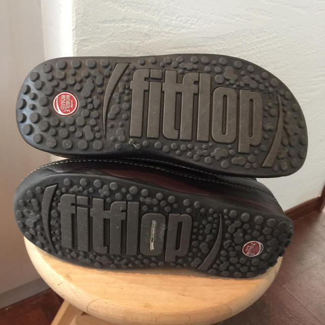 fitflop(フィットフロップ)のFitflop フィットフロップ レザーブーツ 焦げ茶 39 レディースの靴/シューズ(ブーツ)の商品写真