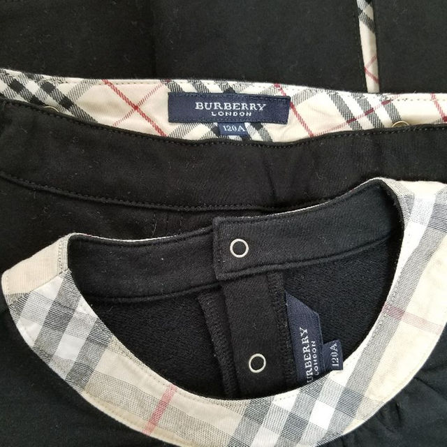 BURBERRY(バーバリー)のBURBERRY120Aセット キッズ/ベビー/マタニティのキッズ服女の子用(90cm~)(その他)の商品写真