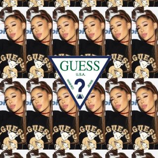 ゲス(GUESS)のGUESS BEAR CREWNECK SWEAT ゲスベア ブラック M (スウェット)