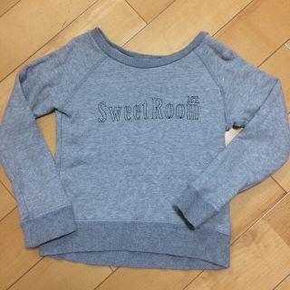 スイートルーム(SweetRoom)のSweetRoom1st ロゴトレーナー 125(Tシャツ/カットソー)