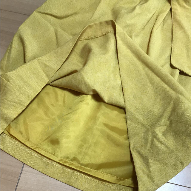 Techichi(テチチ)のテチチ ウエストリボンスカート レディースのスカート(ひざ丈スカート)の商品写真