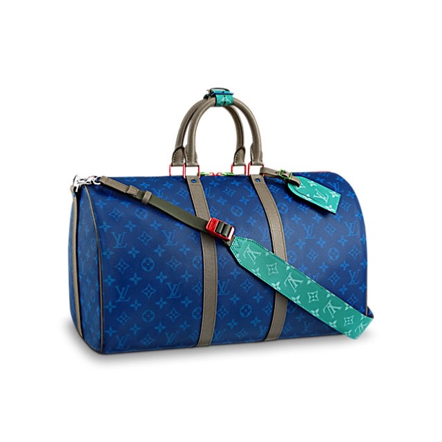 LOUIS VUITTON(ルイヴィトン)のルイヴィトン キーポル バンドリエール 45 2018春夏 SSコレクション メンズのバッグ(ボストンバッグ)の商品写真