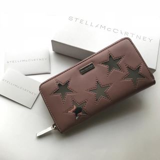 ステラマッカートニー(Stella McCartney)の新品未使用 ピンクベージュ スターモチーフ 長財布(財布)