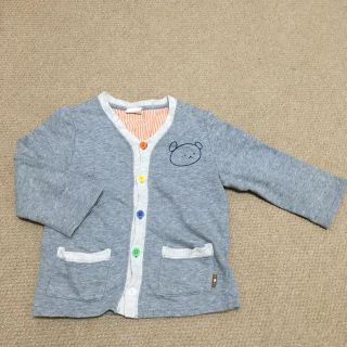 こぐまちゃんカーディガン95(カーディガン)