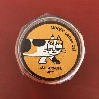 リサラーソン(Lisa Larson)のリサラーソン マスキングテープ マイキー ねこの日記念発売 茶トラ マステ(テープ/マスキングテープ)