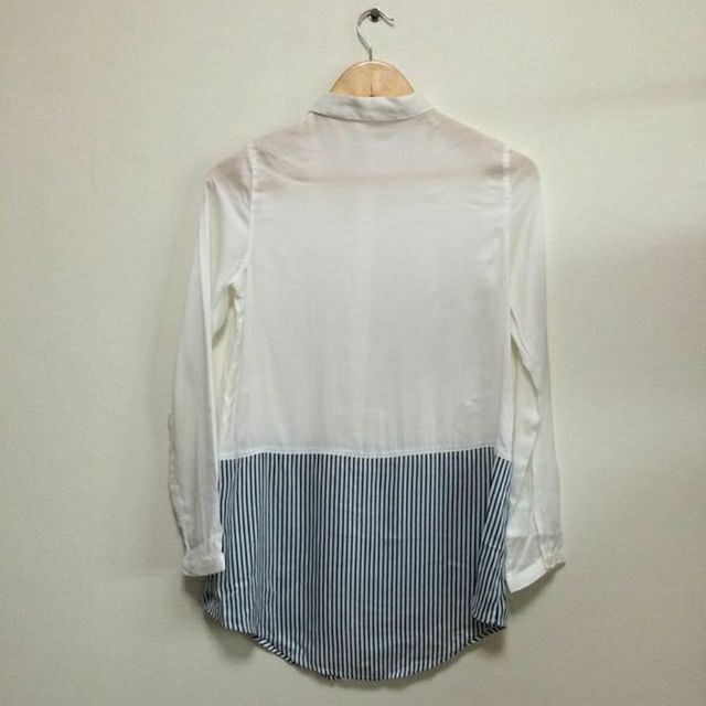 HVC☆ロングシャツ ホワイト 白 エイチブイシー レディースのワンピース(その他)の商品写真