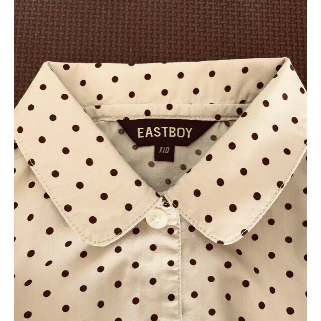 EASTBOY(イーストボーイ)のイーストボーイ EASTBOY  ☆美品☆ ブラウス 110  キッズ/ベビー/マタニティのキッズ服女の子用(90cm~)(ブラウス)の商品写真