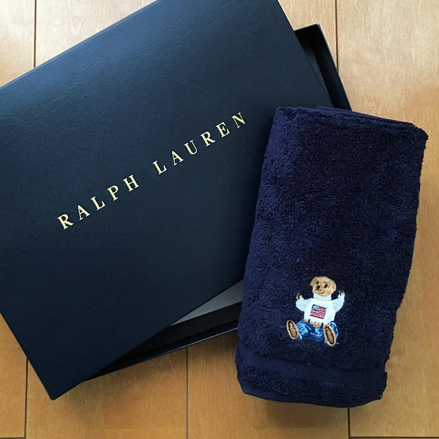 Ralph Lauren(ラルフローレン)のラルフローレン ベア タオル インテリア/住まい/日用品の日用品/生活雑貨/旅行(タオル/バス用品)の商品写真