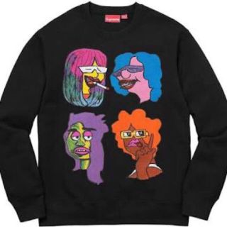 シュプリーム(Supreme)のsupreme gonz heads crew neck sweat Sサイズ(スウェット)