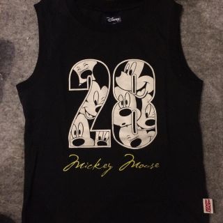 ディズニー(Disney)のミッキー タンクトップ 130(Tシャツ/カットソー)