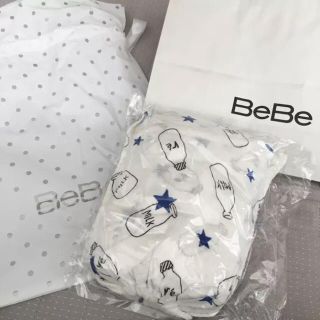 ベベ(BeBe)の値下げ【新品】ラッピング有り Bebeおくるみ(おくるみ/ブランケット)