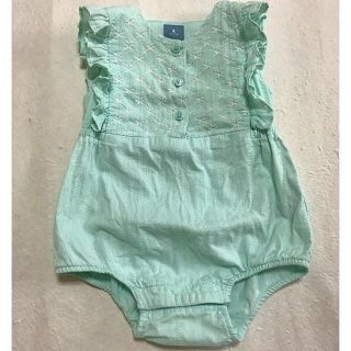 ベビーギャップ(babyGAP)のbaby GAP ミントグリーン・ボディシャツ　80サイズ(その他)