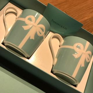 ティファニー(Tiffany & Co.)の(たけさくさま専用)ティファニー ペアマグカップ(グラス/カップ)