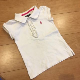 ポロラルフローレン(POLO RALPH LAUREN)の値下げ.100.110.4T.ラルフ.フリルポロシャツ(Tシャツ/カットソー)