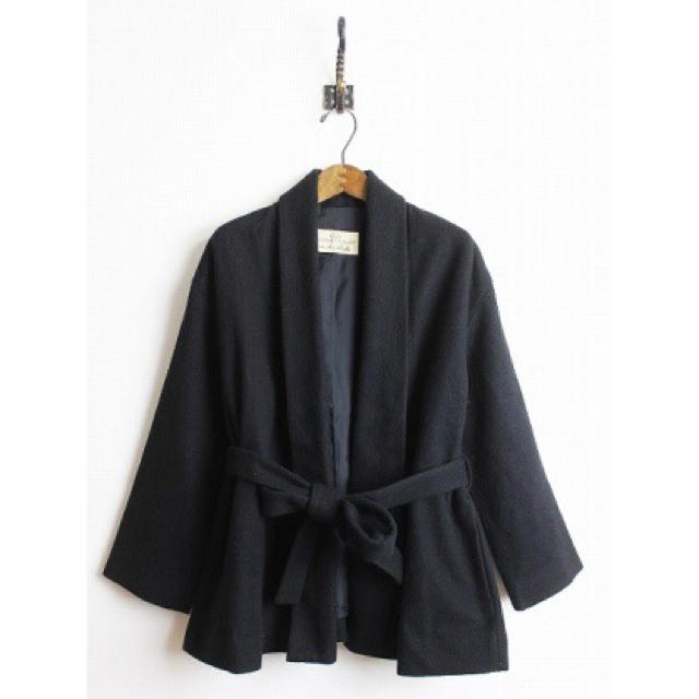 nest Robe(ネストローブ)のnest Robe ネストローブ  ウール ショート ローブ ジャケット レディースのジャケット/アウター(その他)の商品写真