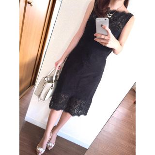 タダシショウジ(TADASHI SHOJI)のタダシショージ♡サイズS ブラック ワンピース｡♪:*°(ひざ丈ワンピース)