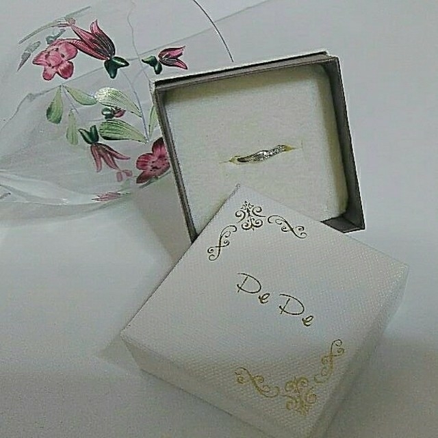 新品☆Pepe☆K10&ダイヤモンド☆ホワイトゴ－ルドのリング レディースのアクセサリー(リング(指輪))の商品写真