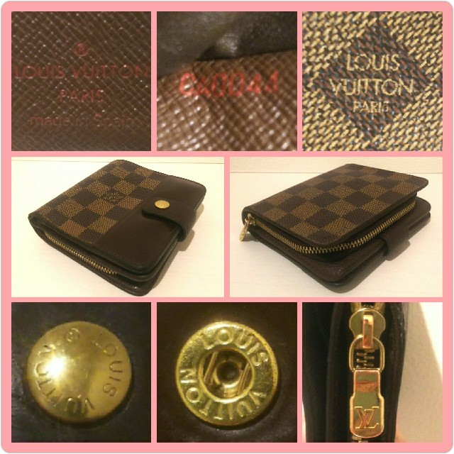 LOUIS VUITTON(ルイヴィトン)の❤️超超美品❤️LOUIS VUITTON❤️ダミエ❤️折り財布❤️ レディースのファッション小物(財布)の商品写真