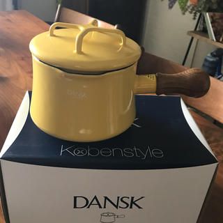 ダンスク(DANSK)の新品 ダンスク 13cm片手鍋 イエロー(鍋/フライパン)
