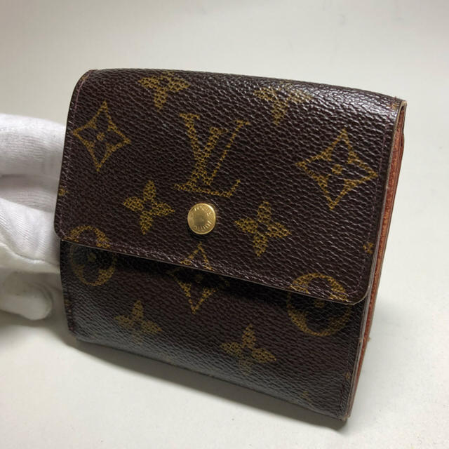 LOUIS VUITTON(ルイヴィトン)のルイヴィトン  Wホック財布 M61652 ポルト モネ・ビエ カルト クレディ レディースのファッション小物(財布)の商品写真