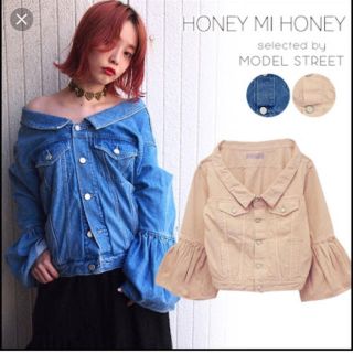 ハニーミーハニー(Honey mi Honey)のhoneymihoney デニムジャケット(Gジャン/デニムジャケット)