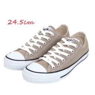 コンバース(CONVERSE)の☆☆新品・未使用☆☆コンバース オールスター ベージュ 24.5cm ローカット(スニーカー)