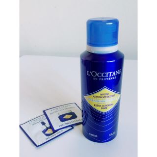 ロクシタン(L'OCCITANE)の【サンプル付】イモーテル プレシューズインテンスクレンジングフォーム(洗顔料)