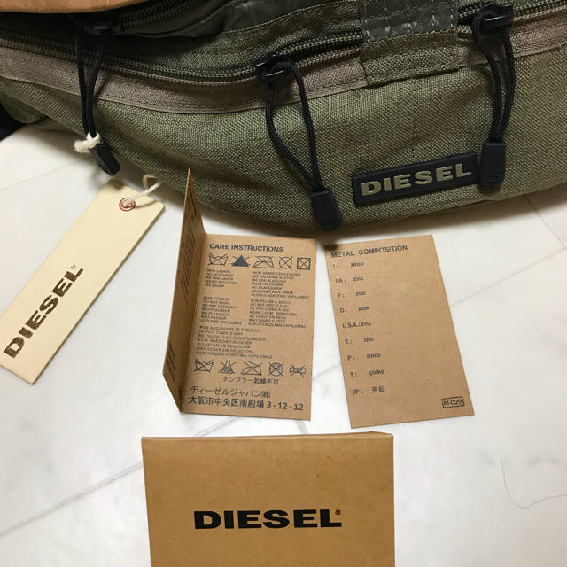 DIESEL(ディーゼル)のディーゼル diesel DIESEL ウエストポーチ  新品 メンズのバッグ(ウエストポーチ)の商品写真