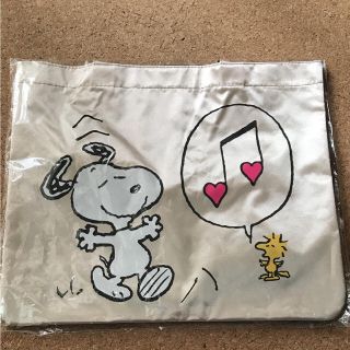 スヌーピー(SNOOPY)のスヌーピー サテンバッグ(キャラクターグッズ)