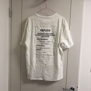 Maison Martin Margiela - Maison Margiela レプリカTシャツ 44の通販