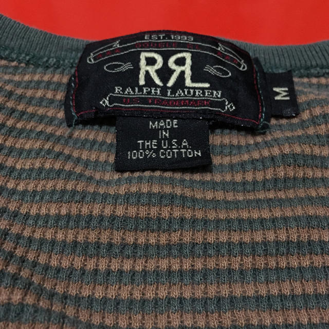 RRL(ダブルアールエル)のダブルアールエル サーマル RRL 初期 ヴィンテージ ラルフローレン 90s メンズのトップス(Tシャツ/カットソー(七分/長袖))の商品写真