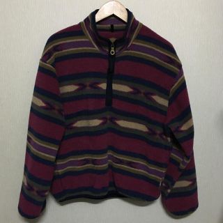 ウールリッチ(WOOLRICH)のWoolrich フリース ウールリッチ ヴィンテージ アメリカ ネイティブ柄(ブルゾン)