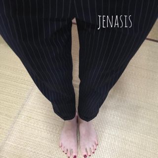 ジーナシス(JEANASIS)のジーナシス♡ストライプテーパードパンツ(カジュアルパンツ)